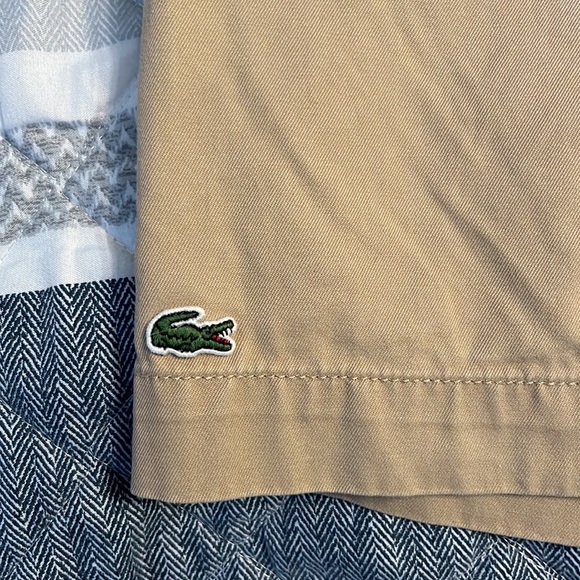 Lacoste khaki colored shorts 30” waist - Picture 4 of 4